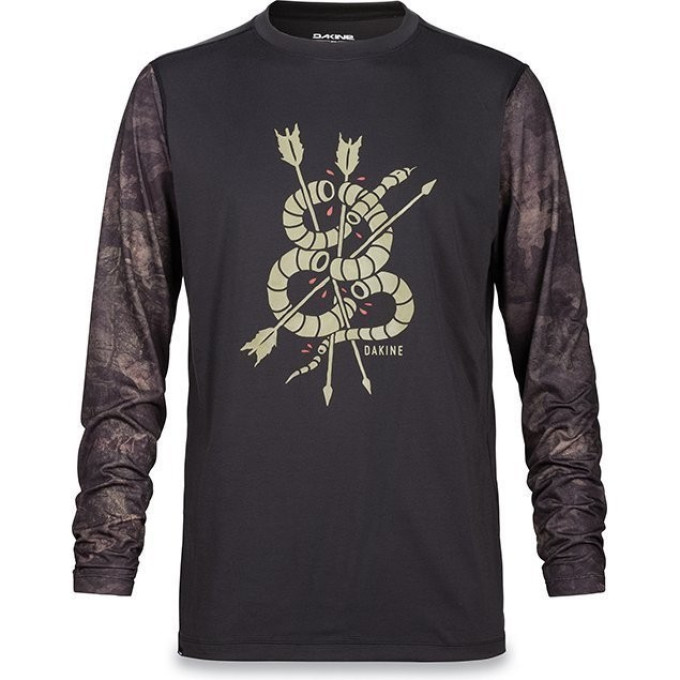 Фуфайка (термобелье) LW DAKINE GRANT CREW BLACK/PEAT CAMO Размер M 10000686 (0610934076493)