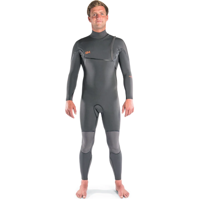 Гидрокостюм DAKINE MENS CYCLONE C/Z FULL SUIT 4/3 Graphite/Orange, размер L DK01M43CZC1 (0604565771520)